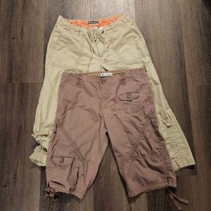 Bundle of Columbia Capri & shorts for women
